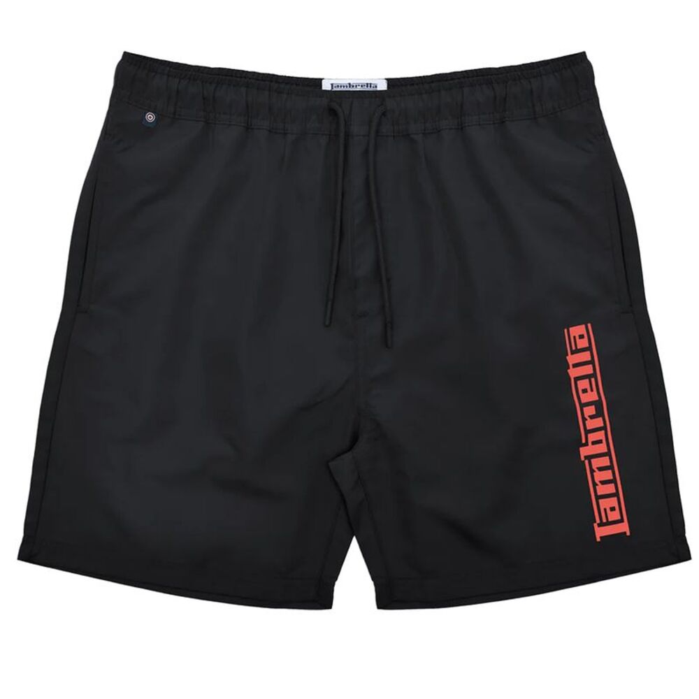 Lambretta Mens SS25 Swim Shorts / Black